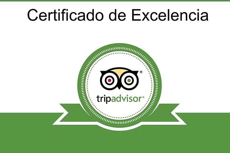 certificado excelencia Tripadvisor